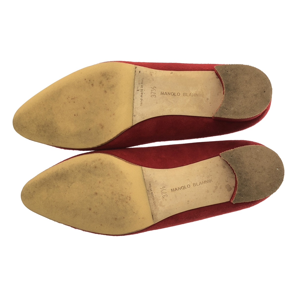 MANOLO BLAHNIK / マノロブラニク LISTONY / リストニー スエード ローヒール パンプス