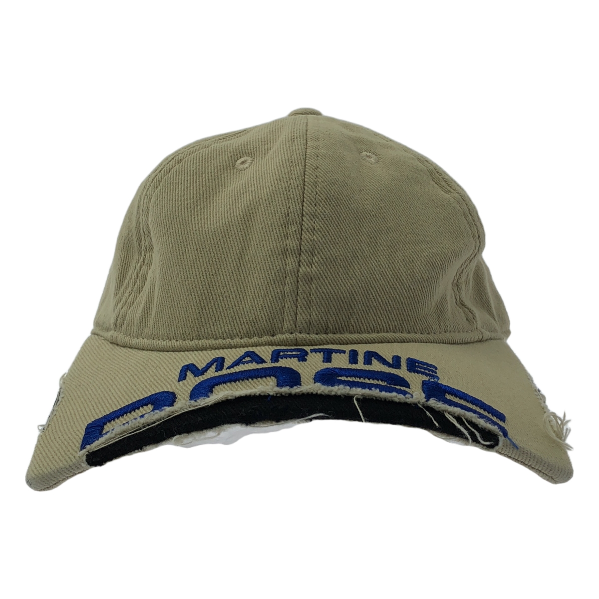 Martine Rose / マーティンローズ CUT PEAK CAP カット ピーク キャップ ロゴ刺しゅう