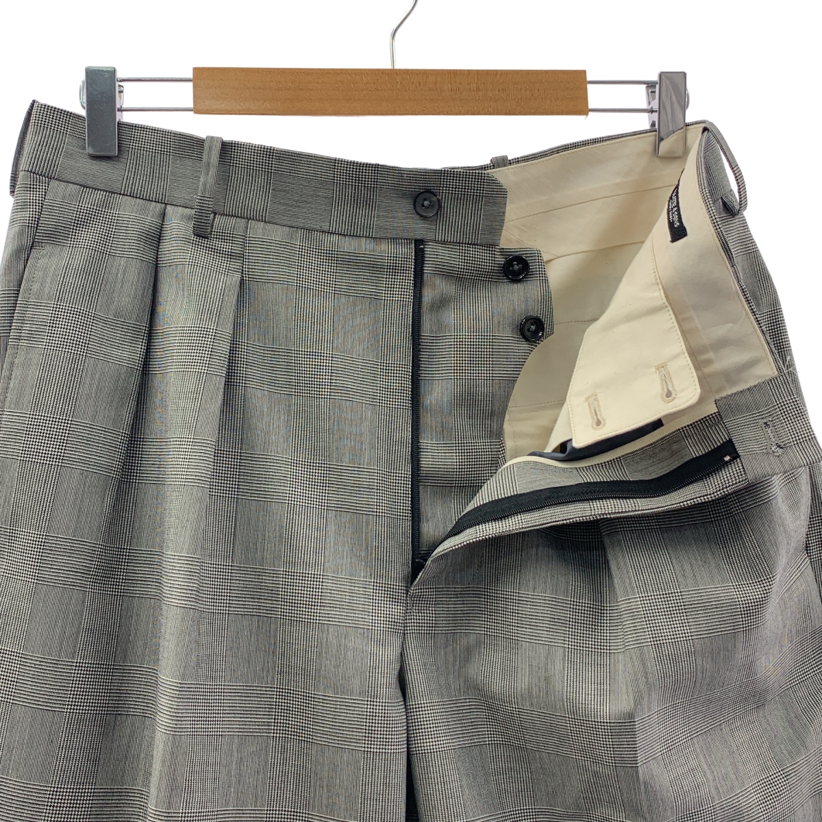 MAATEE&SONS / マーティー&サンズ 永遠 SLACKS グレンチェック スラックスパンツ