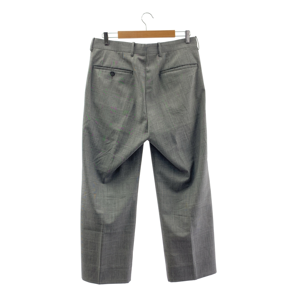 MAATEE&SONS / マーティー&サンズ 永遠 SLACKS グレンチェック スラックスパンツ