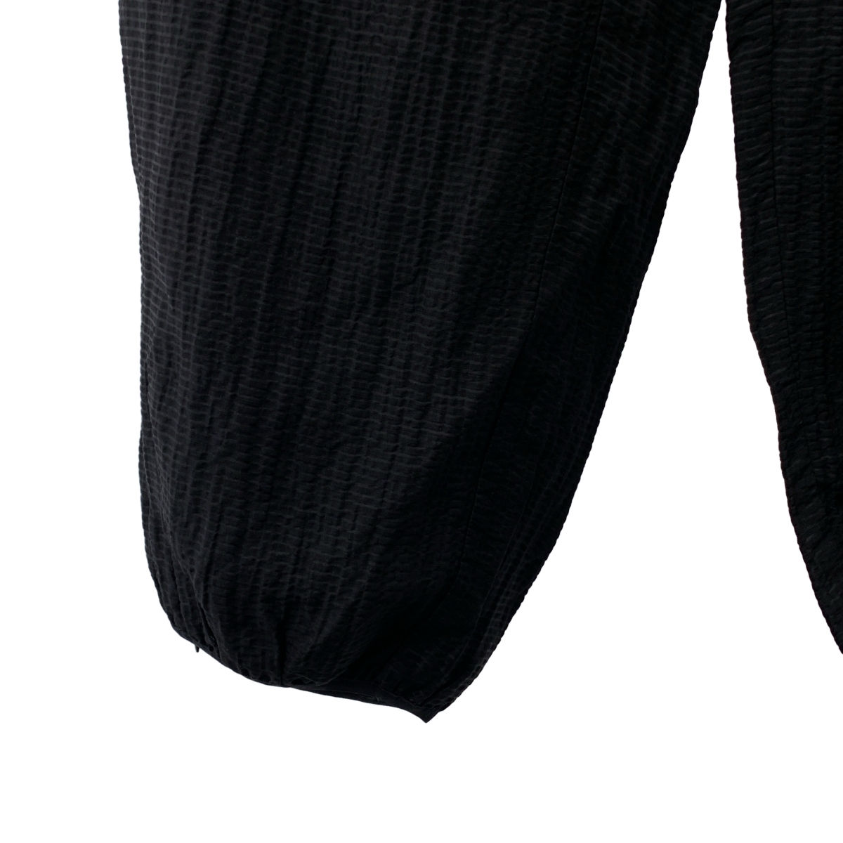 その他 uneven pt / ドローストリング ワイド イージーパンツ