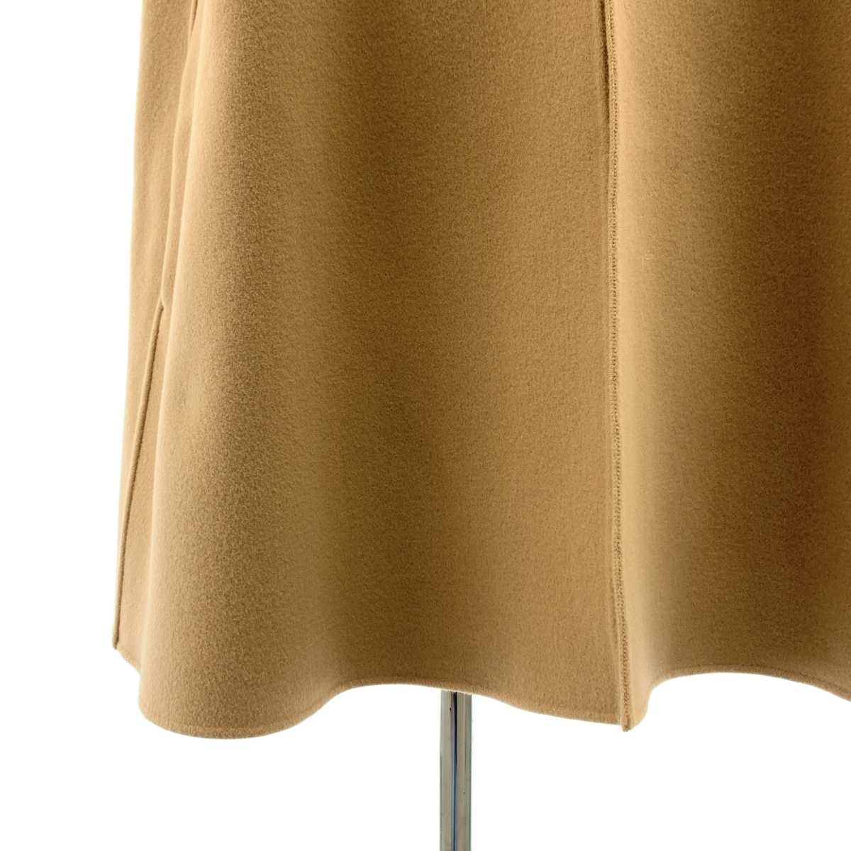 j. / ジェイドット ウール ノーカラー ケープ マント コート