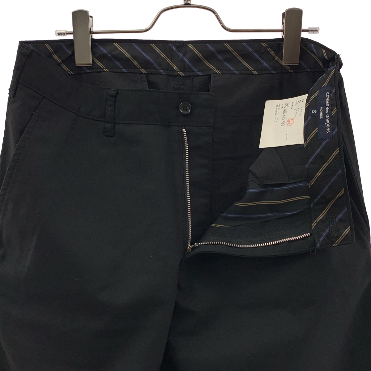 COMME des GARCONS HOMME / コムデギャルソンオム ウール ストレート スラックス パンツ