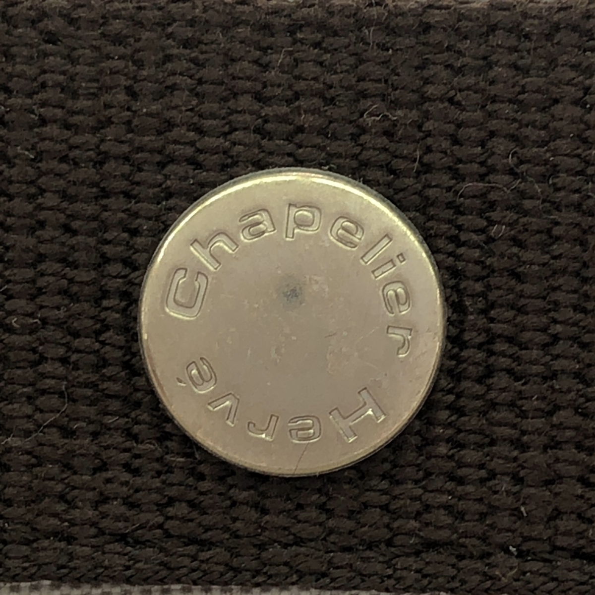 HERVE CHAPELIER / エルベシャプリエ ナイロン バイカラー 舟形 ハンド トートバッグ