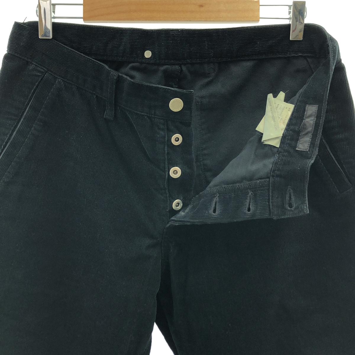 COMME des GARCONS HOMME / コムデギャルソンオム 染め加工 コーデュロイ ワイドパンツ