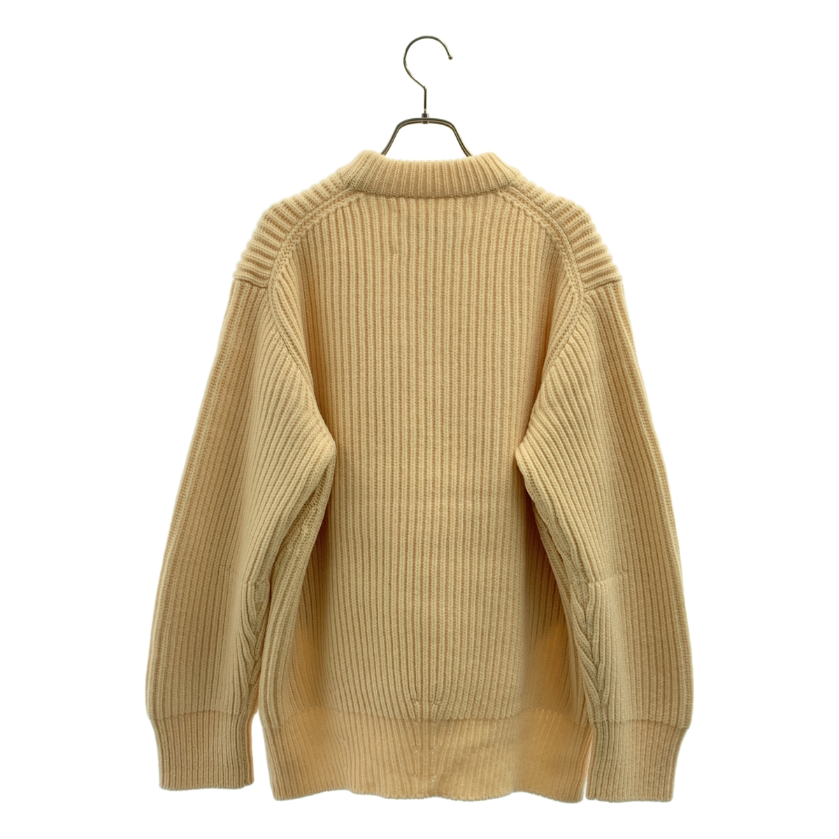 JIL SANDER / ジルサンダー ウール リブ クルーネック ニット