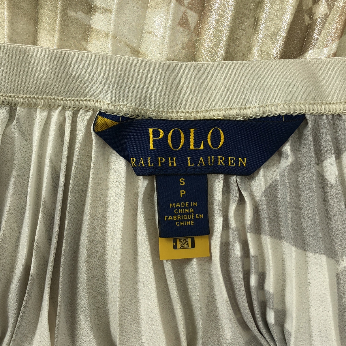 POLO RALPH LAUREN / ポロラルフローレン ネイティブ柄 総柄 プリーツ ロングスカート