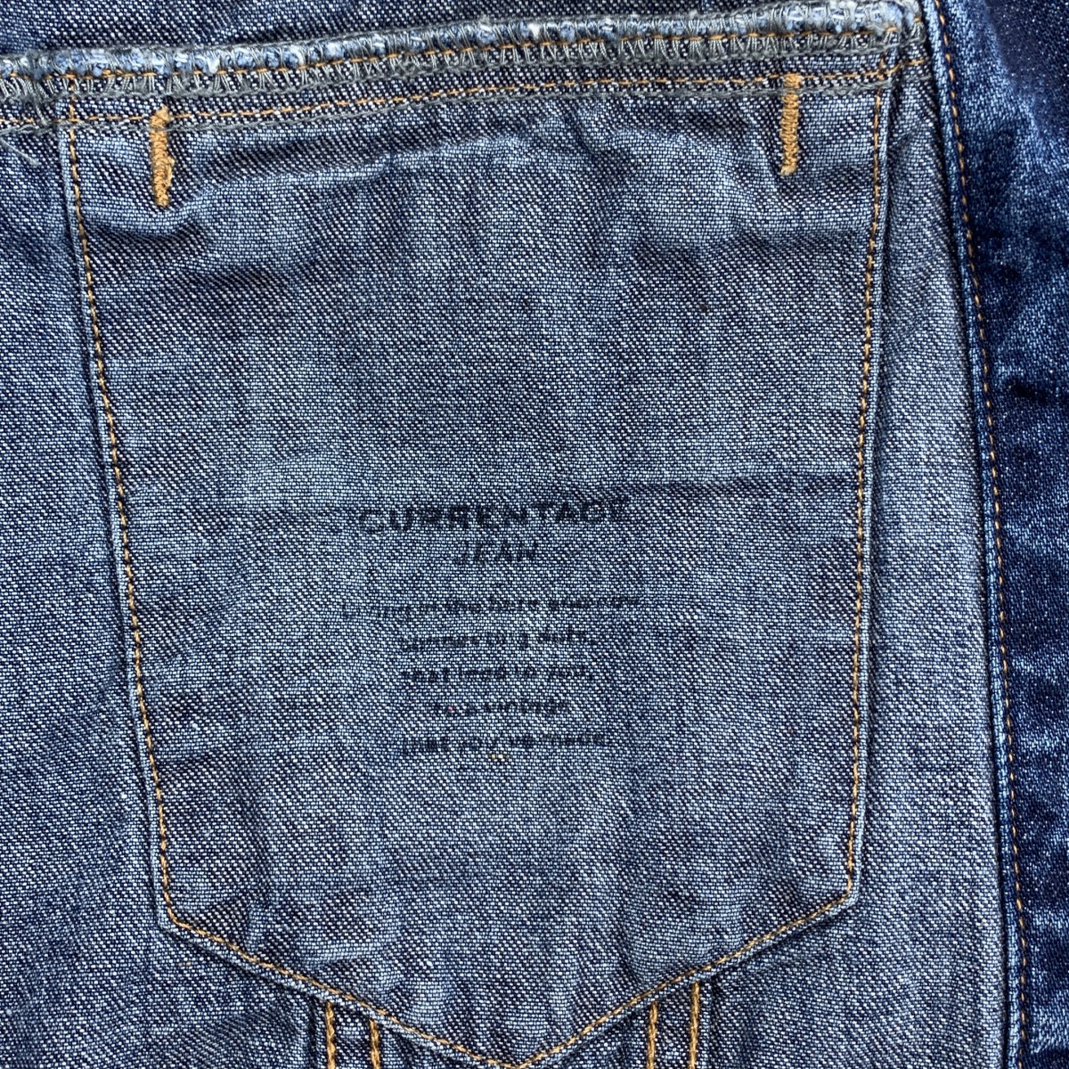 CURRENTAGE / カレンテージ セーラー デニム ジャケット