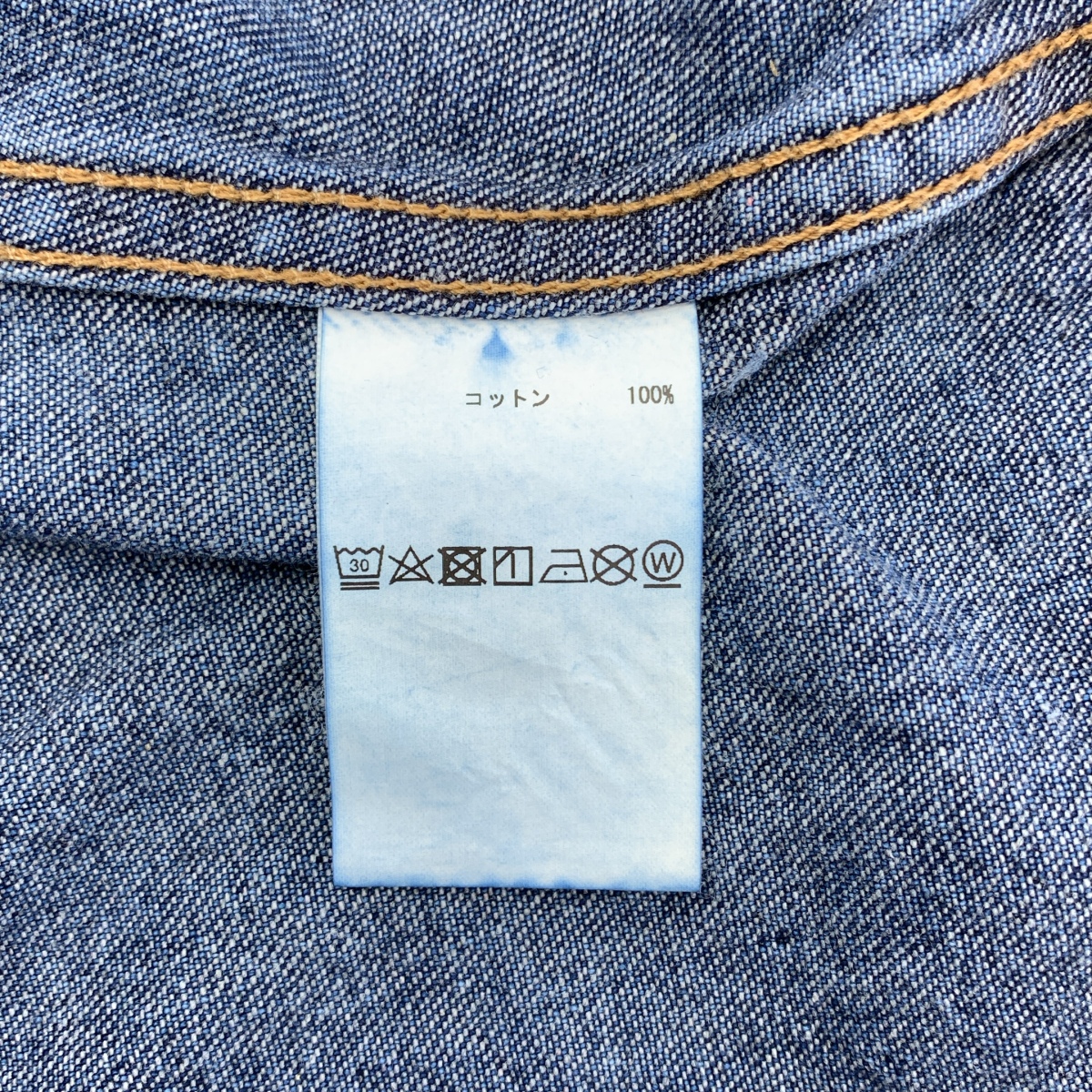 CURRENTAGE / カレンテージ セーラー デニム ジャケット