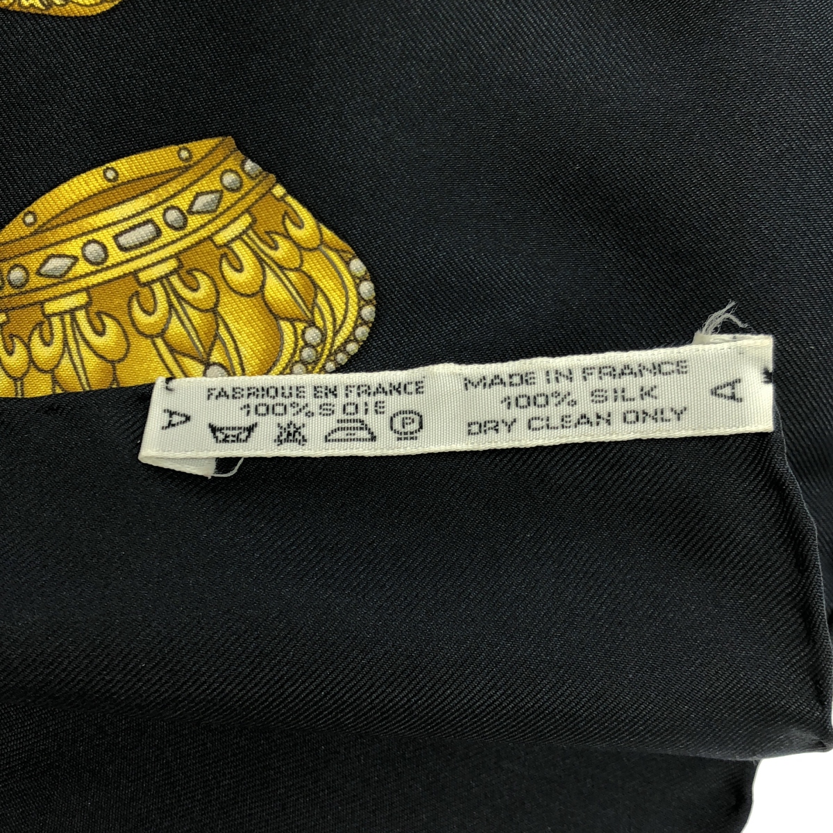 HERMES / エルメス LES TAMBOURS タンブールの太鼓 カレ90 シルク スカーフ