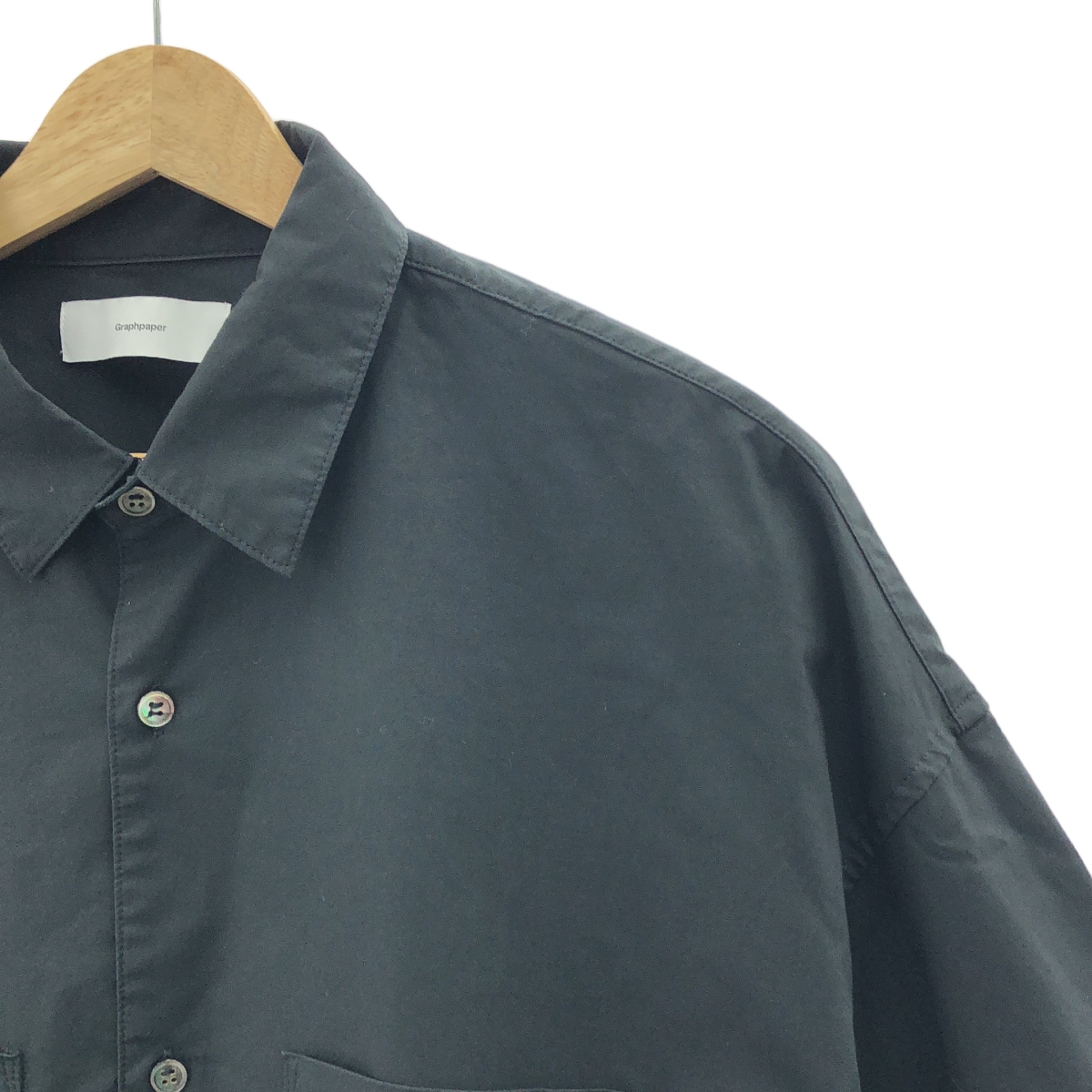 Graphpaper / グラフペーパー Oversized Box Shirt オーバーサイズ ボックス シャツ