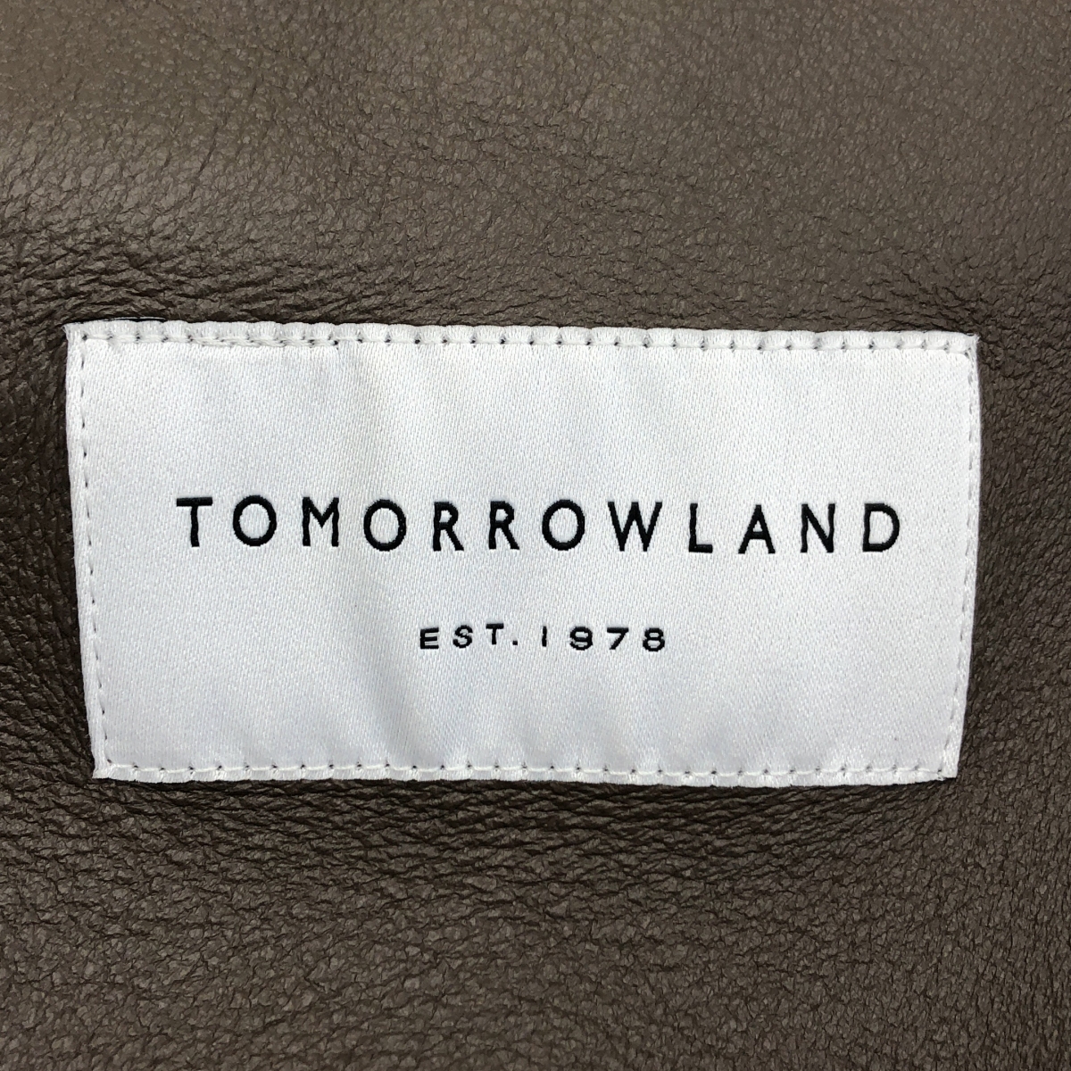 TOMORROWLAND / トゥモローランド ラムレザー Gジャン ジャケット