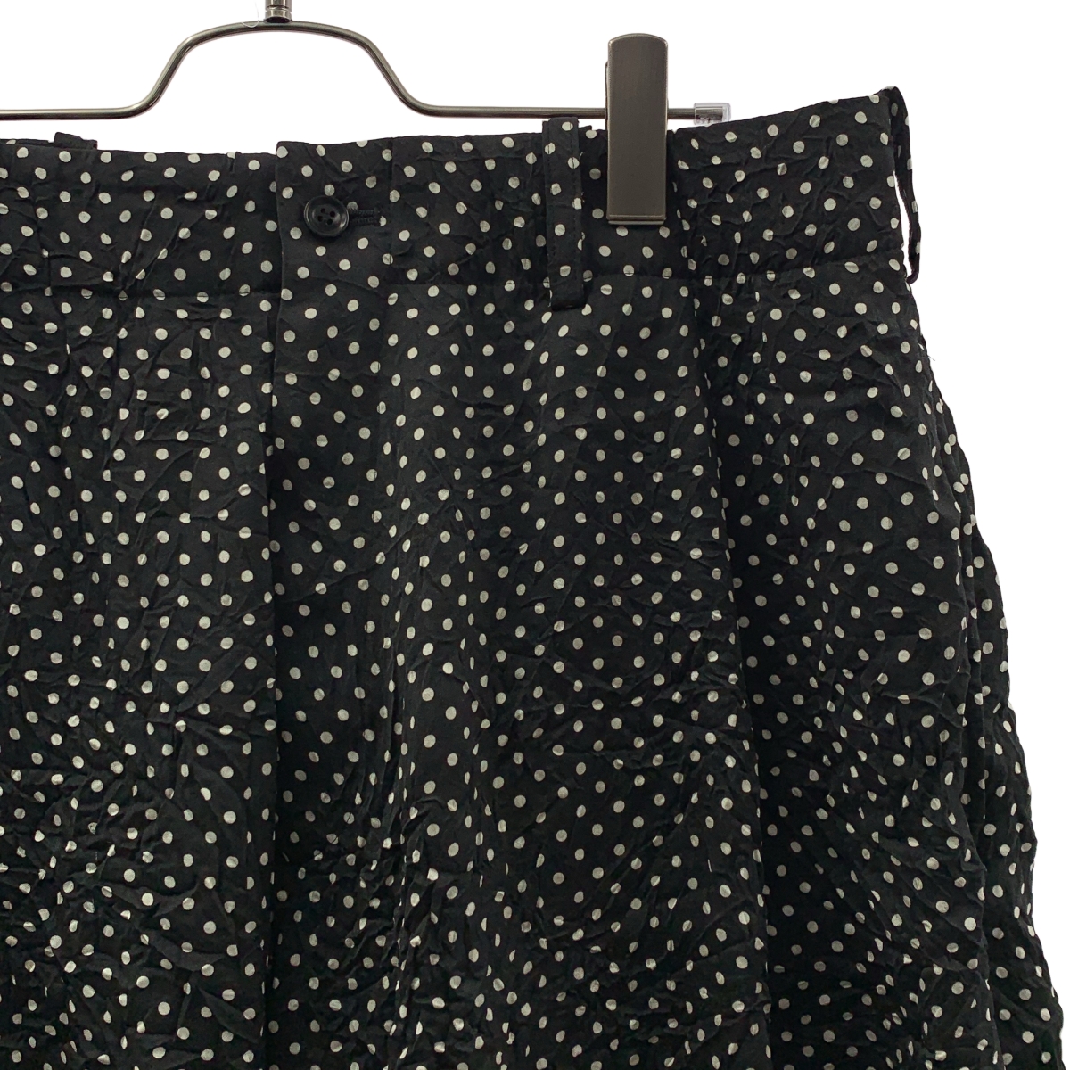 S'YTE YOHJI YAMAMOTO / サイトヨウジヤマモト ワッシャー加工 ドット ワイドパンツ / ユニセックス