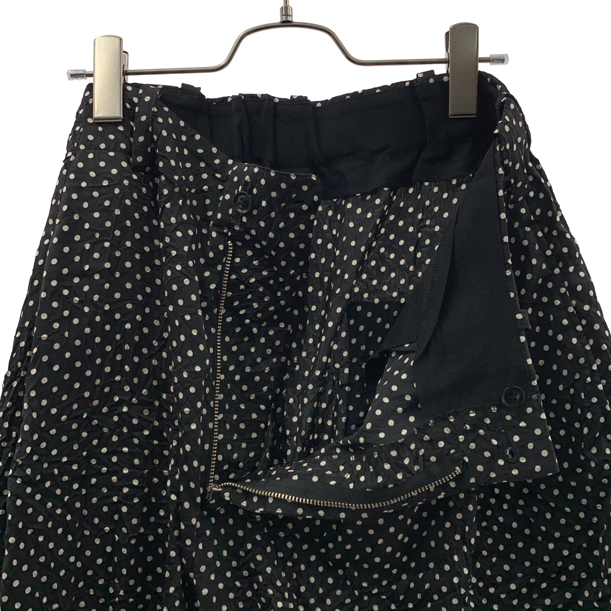 S'YTE YOHJI YAMAMOTO / サイトヨウジヤマモト ワッシャー加工 ドット ワイドパンツ / ユニセックス