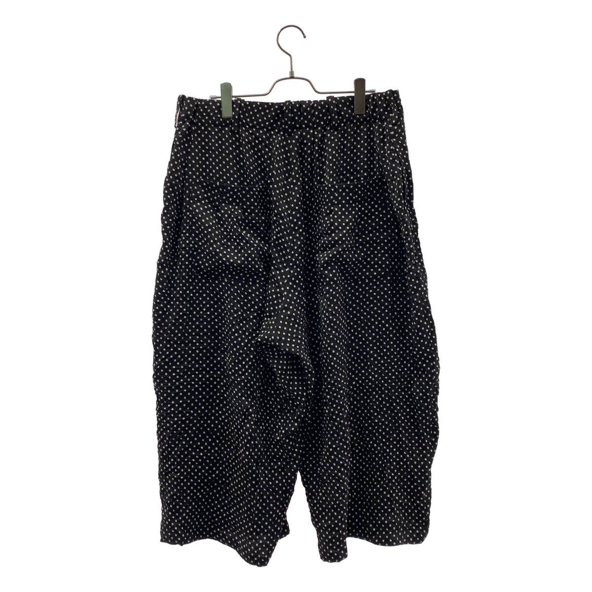 S'YTE YOHJI YAMAMOTO / サイトヨウジヤマモト ワッシャー加工 ドット ワイドパンツ / ユニセックス