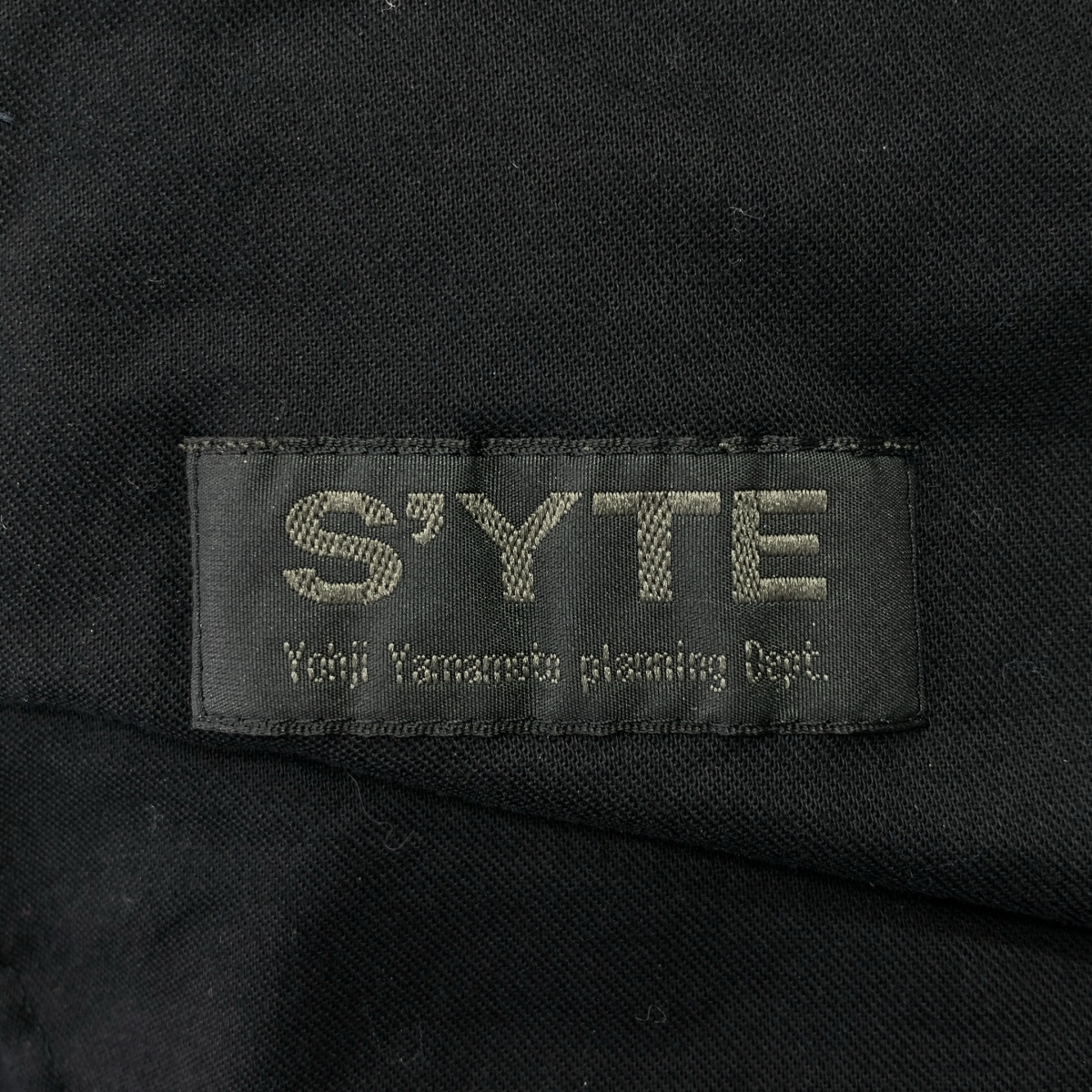 S'YTE YOHJI YAMAMOTO / サイトヨウジヤマモト ワッシャー加工 ドット ワイドパンツ / ユニセックス
