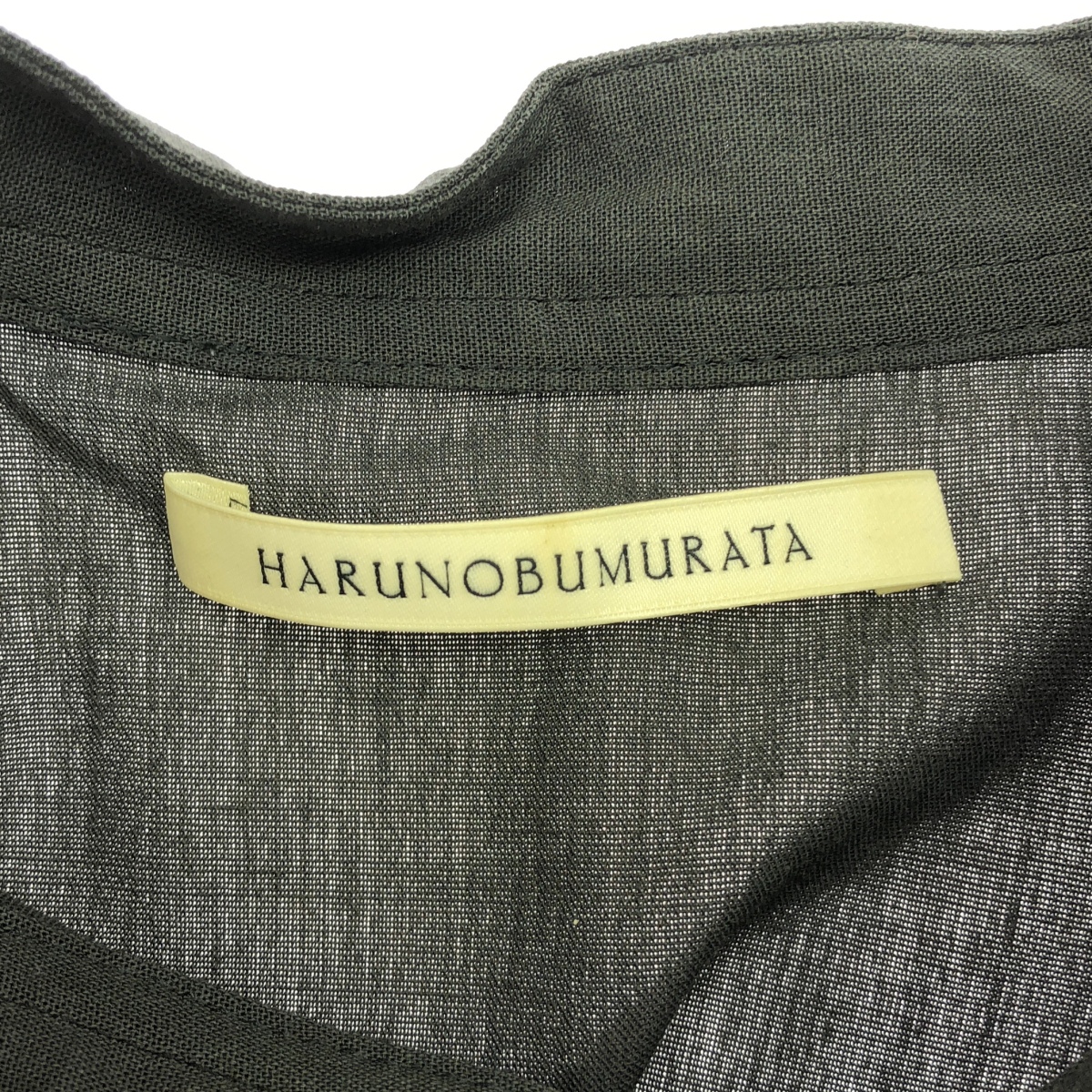 その他 ウール スタンドカラー オーバーサイズ シャツ