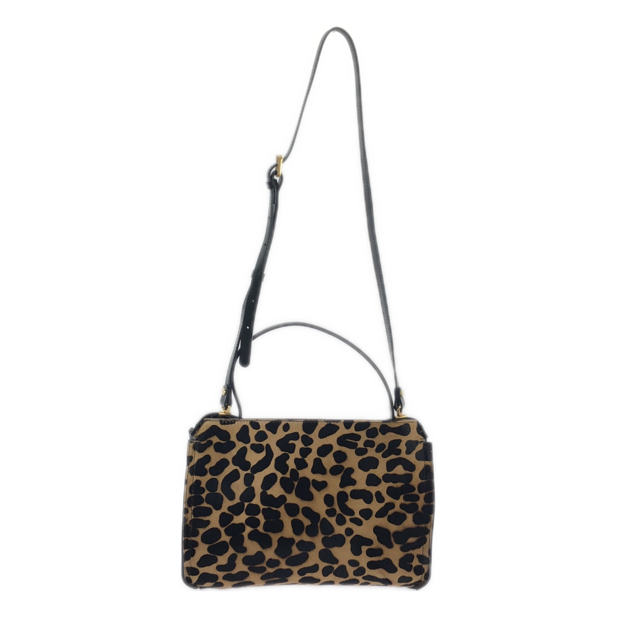 GIANNI CHIARINI / ジャンニキャリーニ 2way レオパード ハンドバッグ
