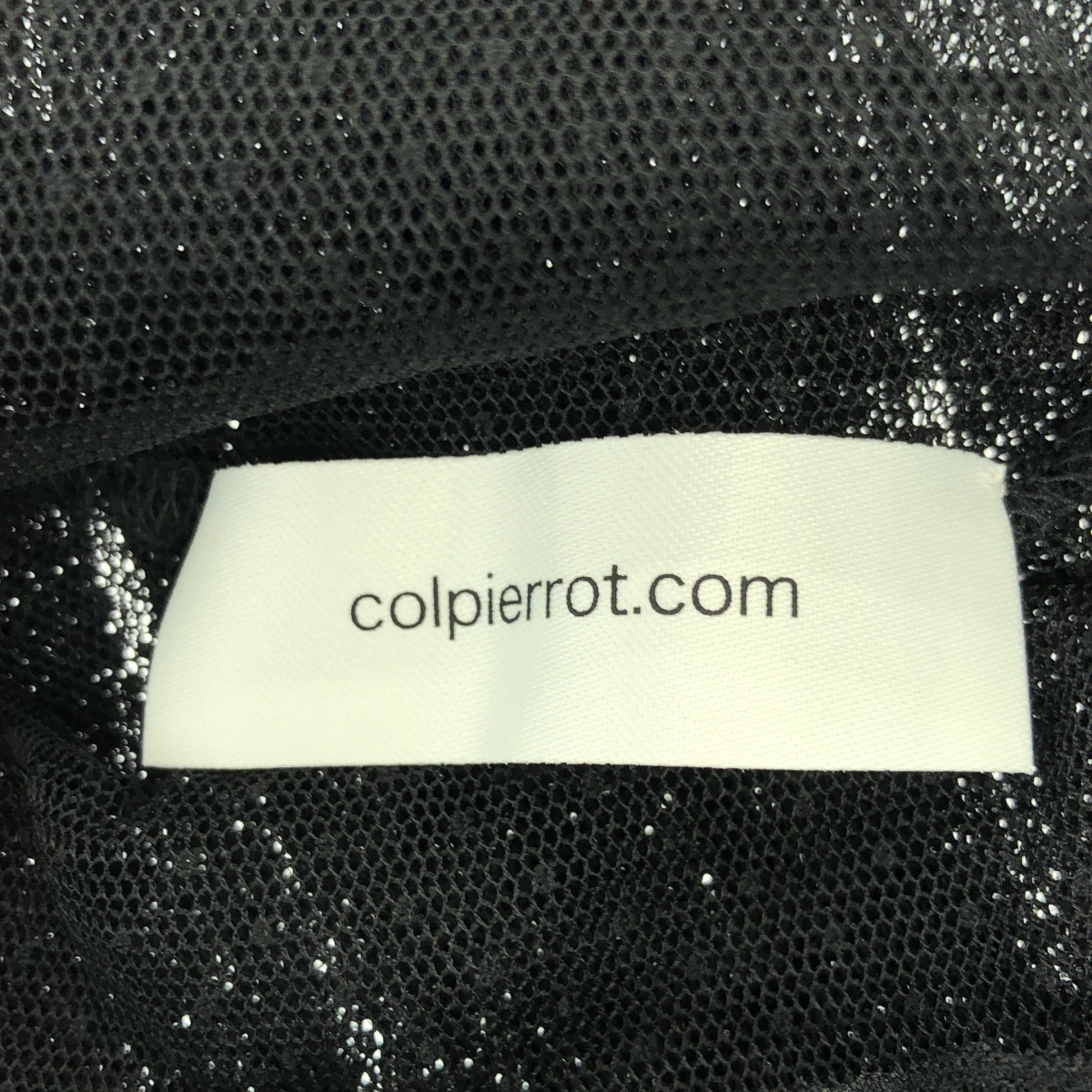 Col Pierrot / コルピエロ Dot sheer Blouse / チュール ハイネック ブラウス カットソー