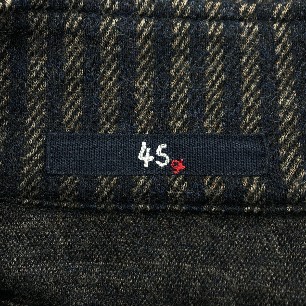 45r / フォーティファイブアール ウール ストライプ ジャケット