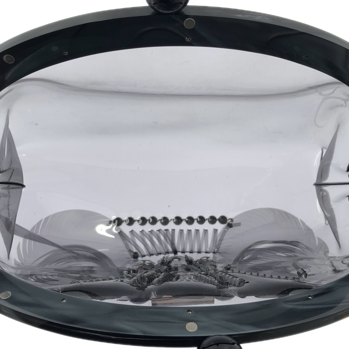 Mame Kurogouchi / マメクロゴウチ PVC がま口 クラッチバッグ