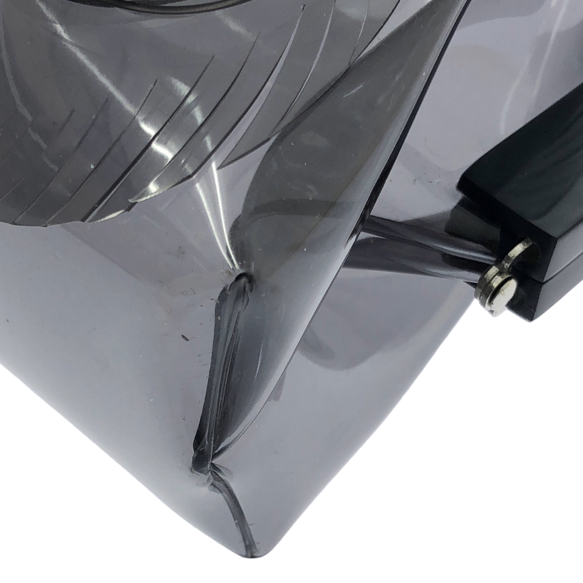 Mame Kurogouchi / マメクロゴウチ PVC がま口 クラッチバッグ