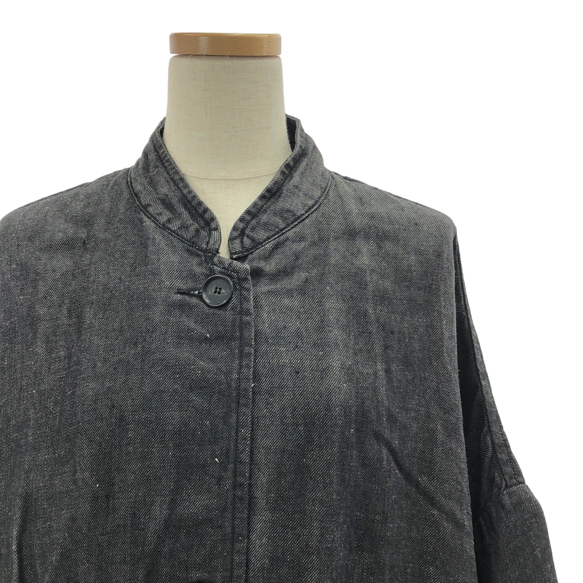 R&D.M.Co / オールドマンズテーラー リネン ワイドシルエット ロングコート