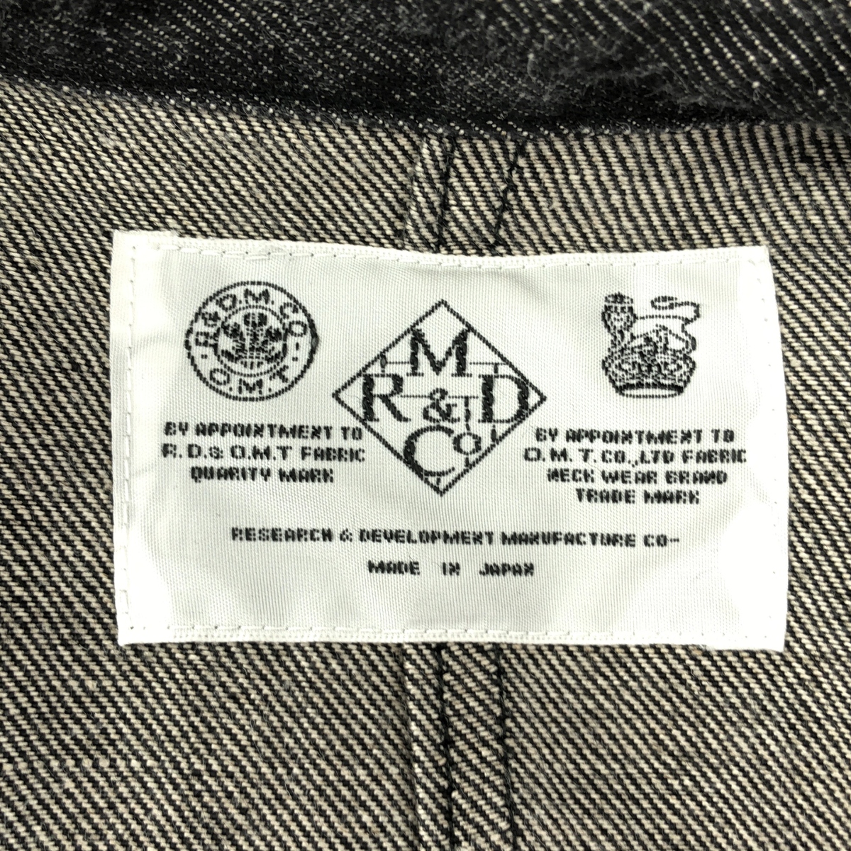 R&D.M.Co / オールドマンズテーラー リネン ワイドシルエット ロングコート