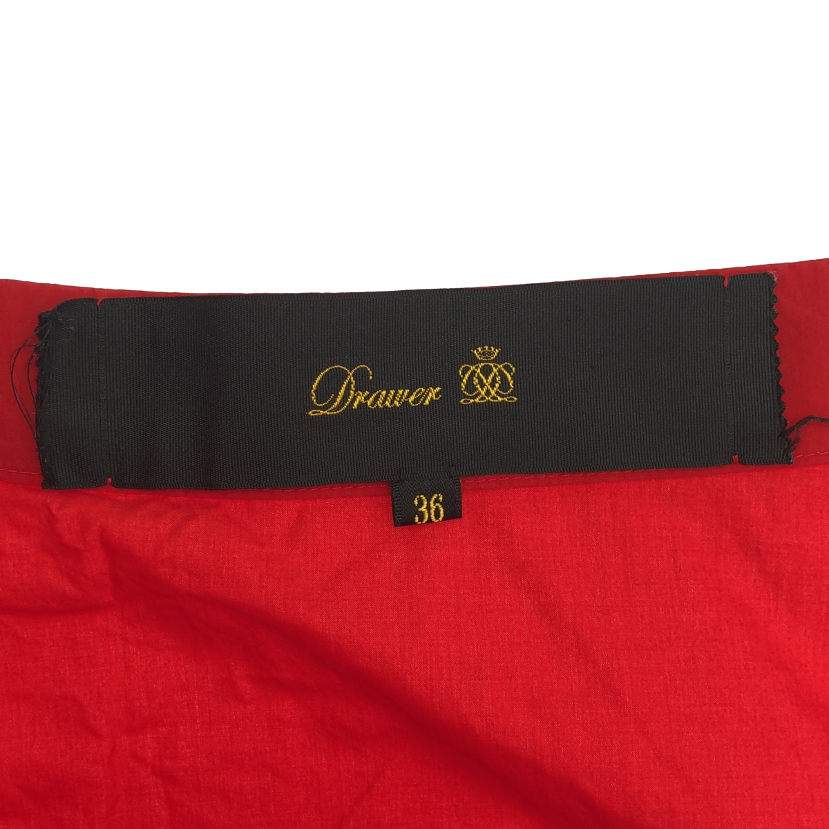 Drawer / ドゥロワー コットン フレアスカート