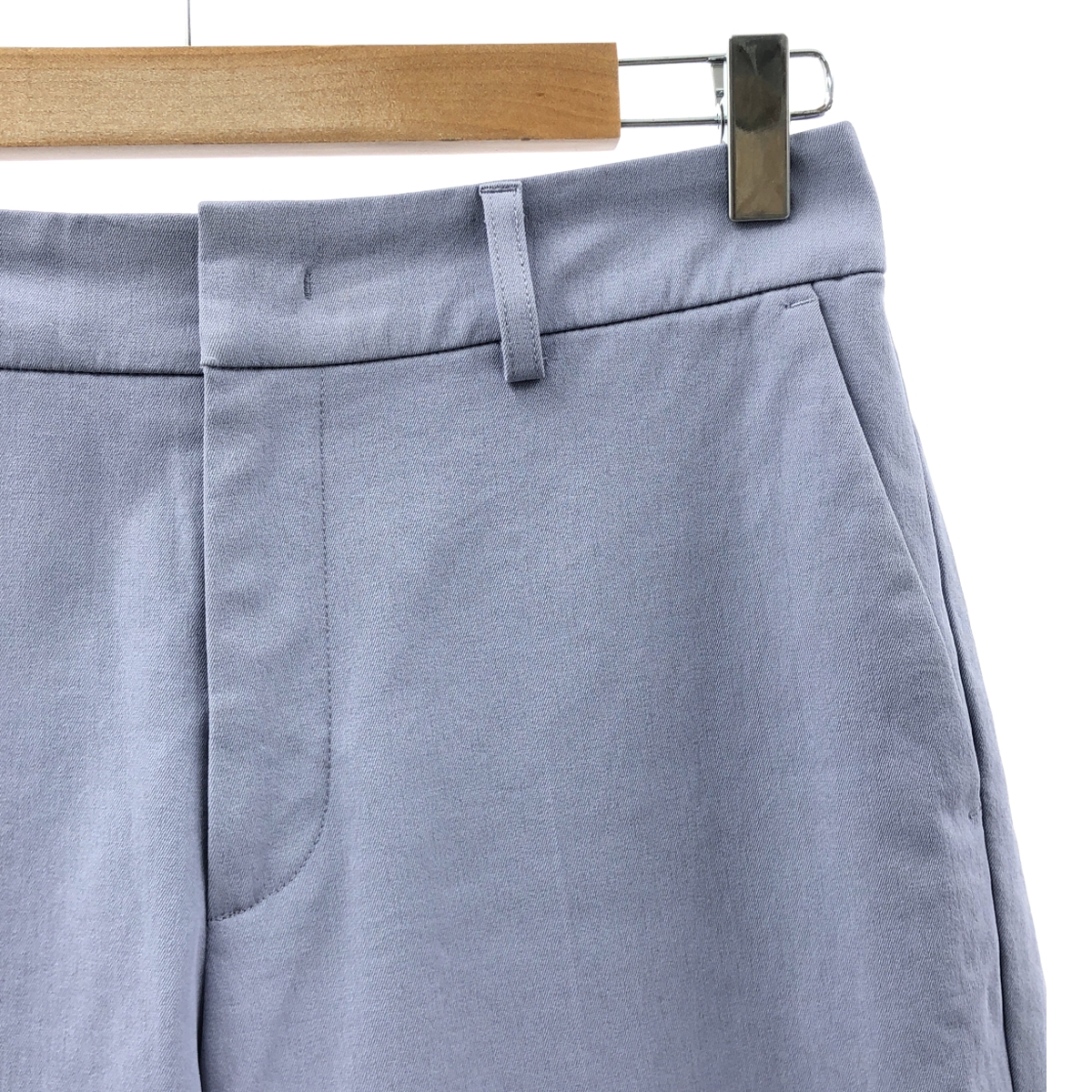 NOBLE / ノーブル ドライコットンリネンステップヘムパンツ