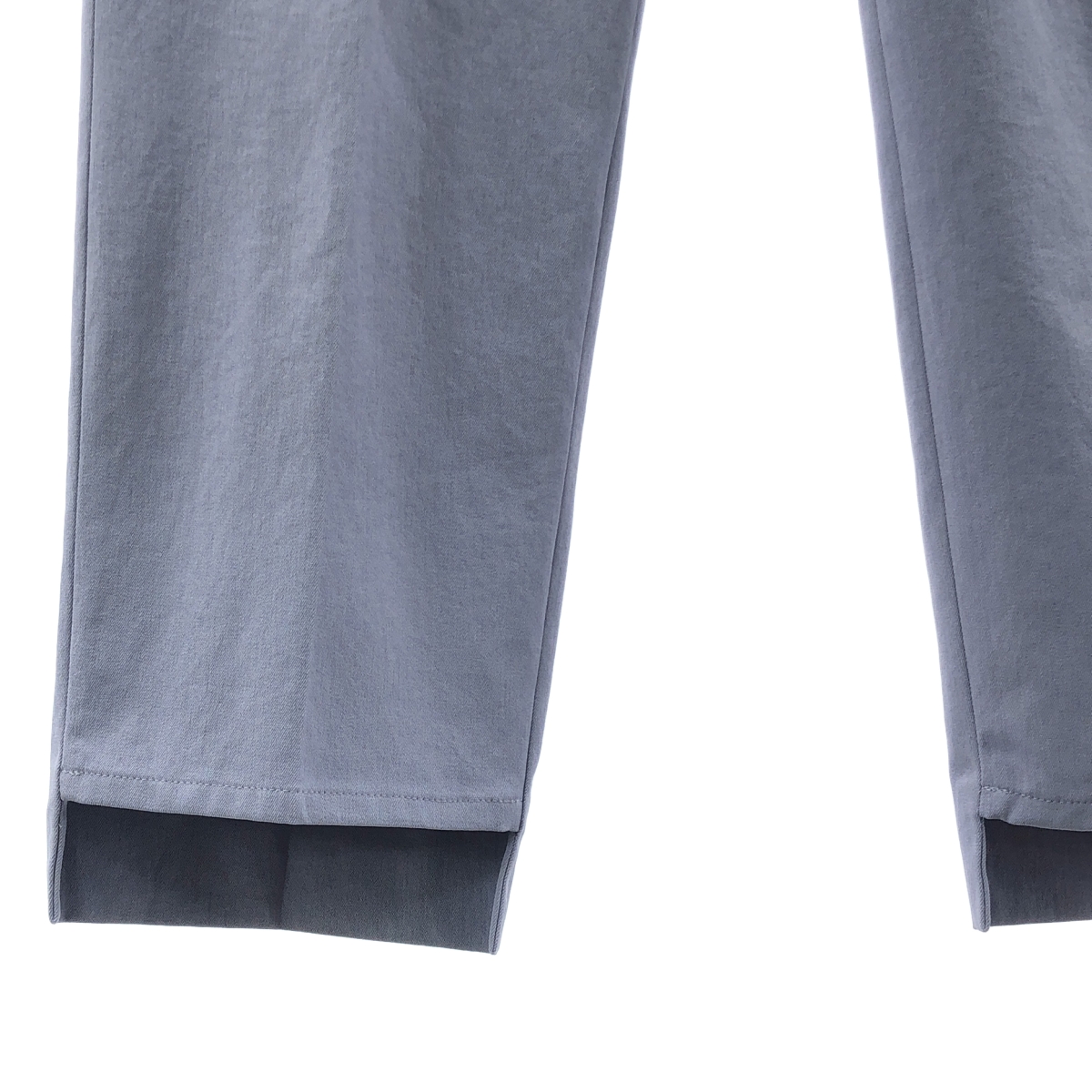 NOBLE / ノーブル ドライコットンリネンステップヘムパンツ