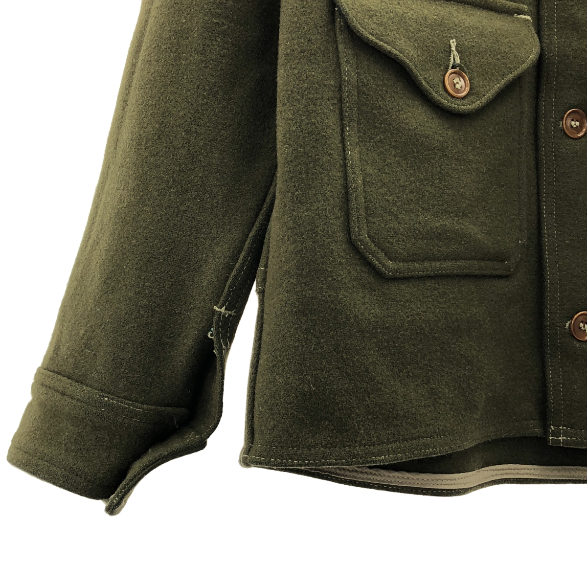 POST O'ALLS / ポストオーバーオールズ CRUZER / クルーザー ウール ミリタリー シャツ ジャケット