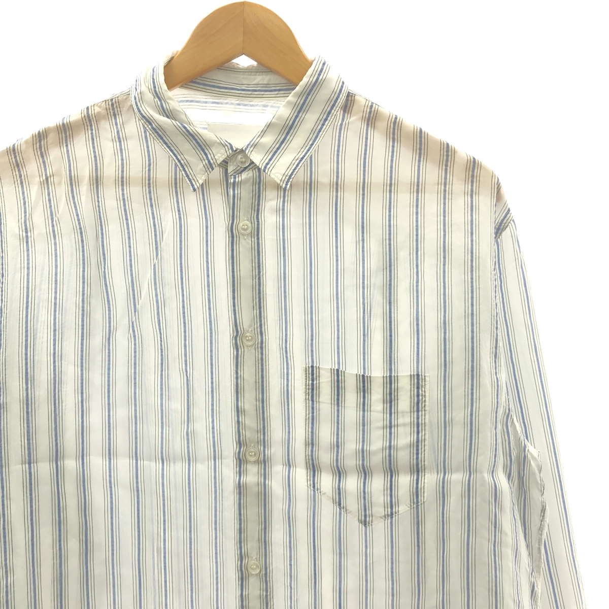 Maison Margiela / メゾンマルジェラ キュプラ ストライプシャツ