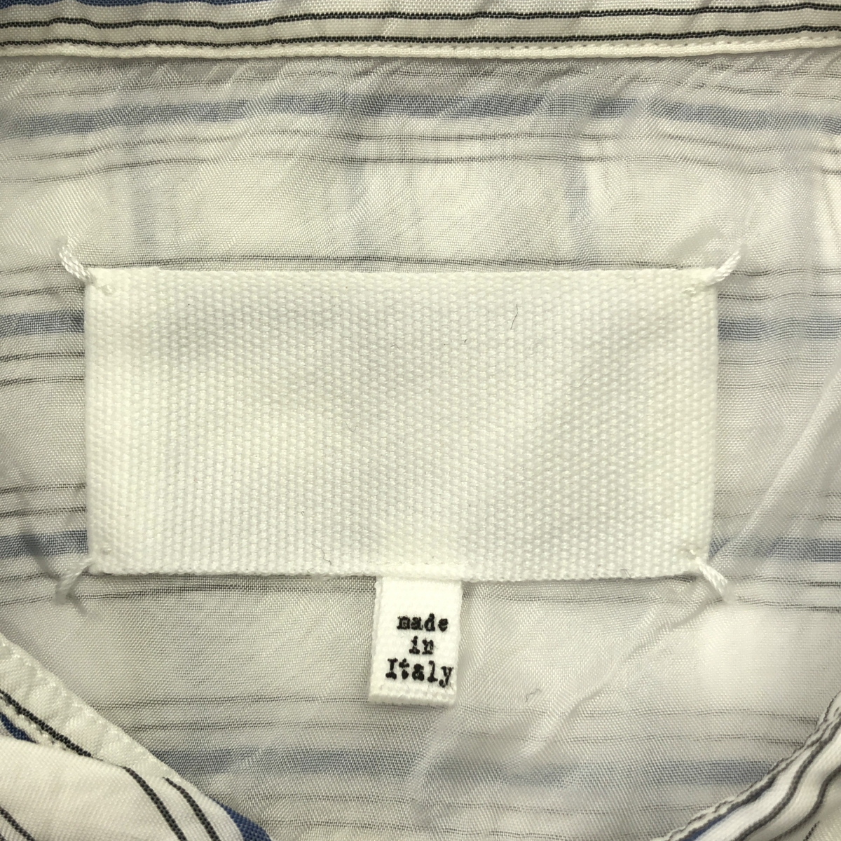 Maison Margiela / メゾンマルジェラ キュプラ ストライプシャツ