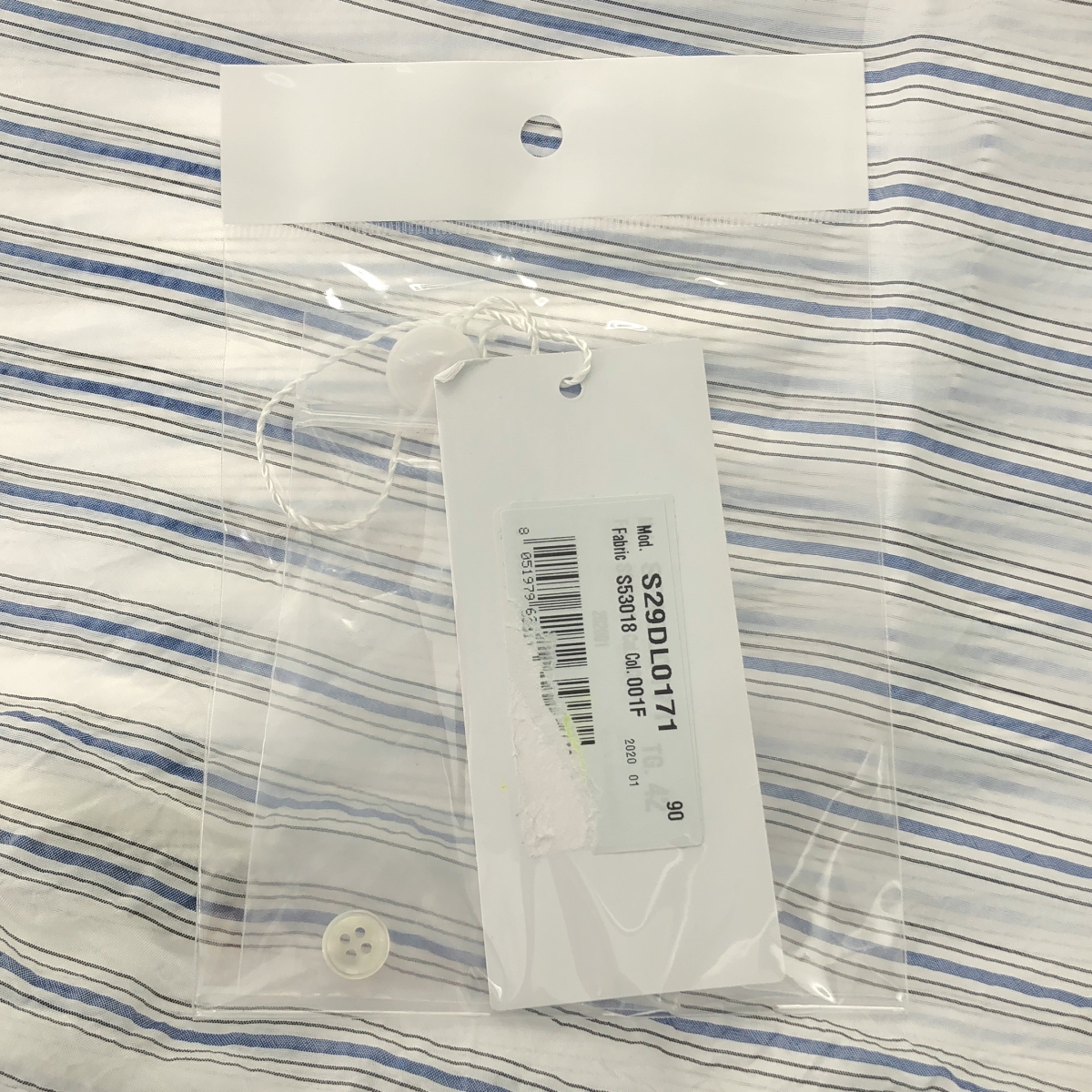 Maison Margiela / メゾンマルジェラ キュプラ ストライプシャツ