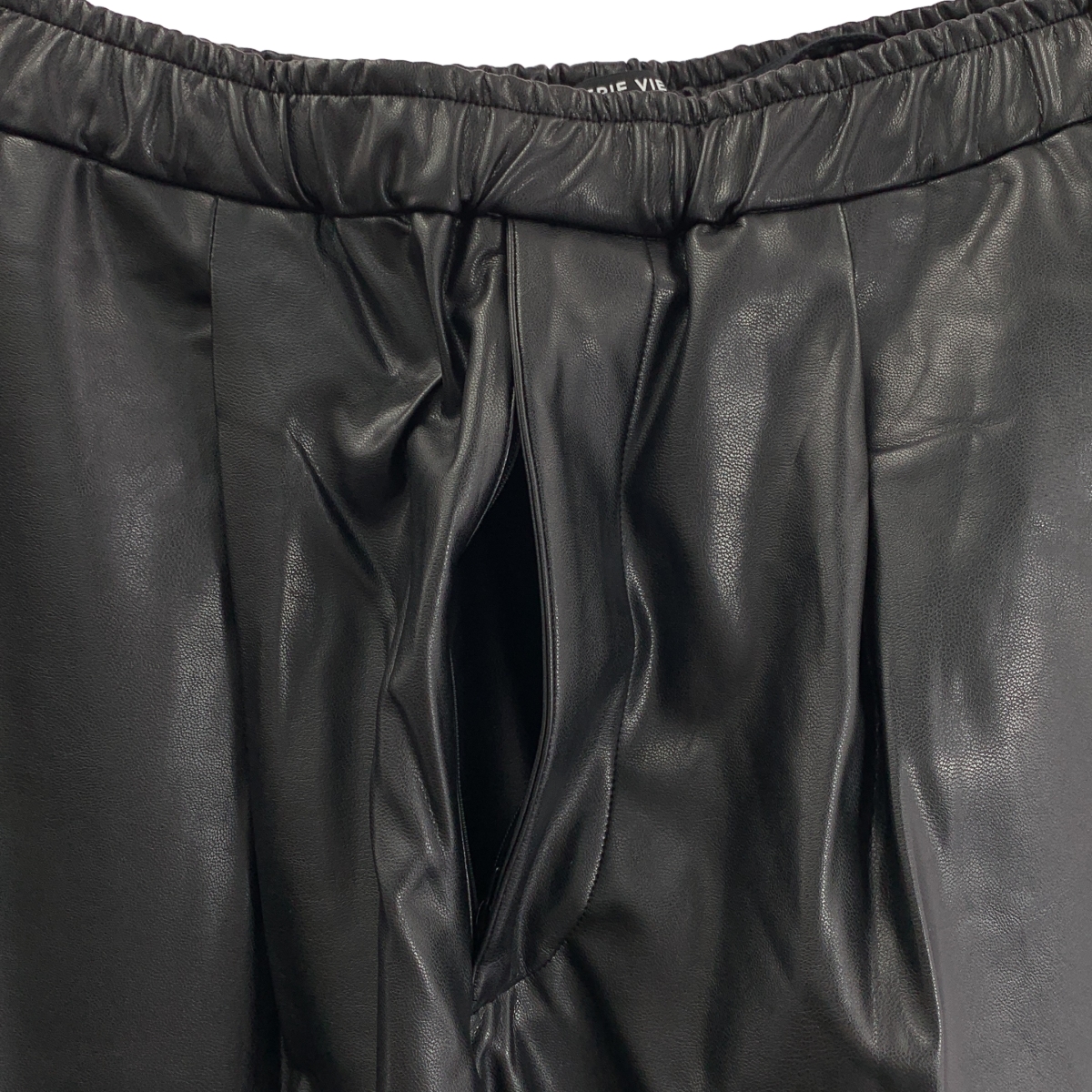 GALERIE VIE / ギャルリーヴィー エコレザー ワイド イージーパンツ