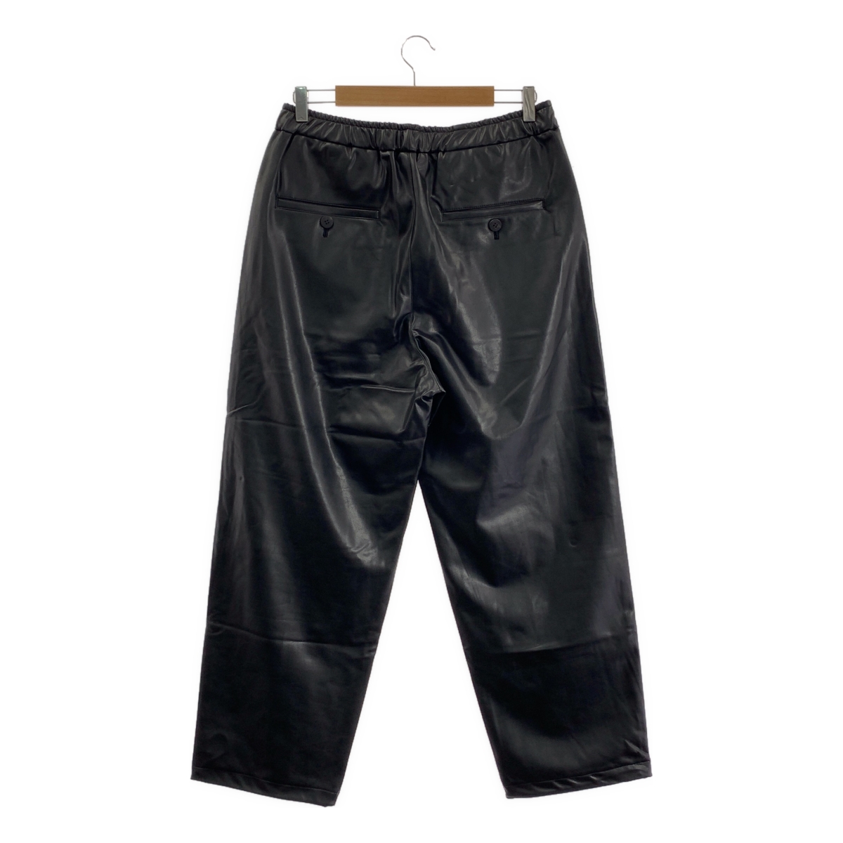 GALERIE VIE / ギャルリーヴィー エコレザー ワイド イージーパンツ