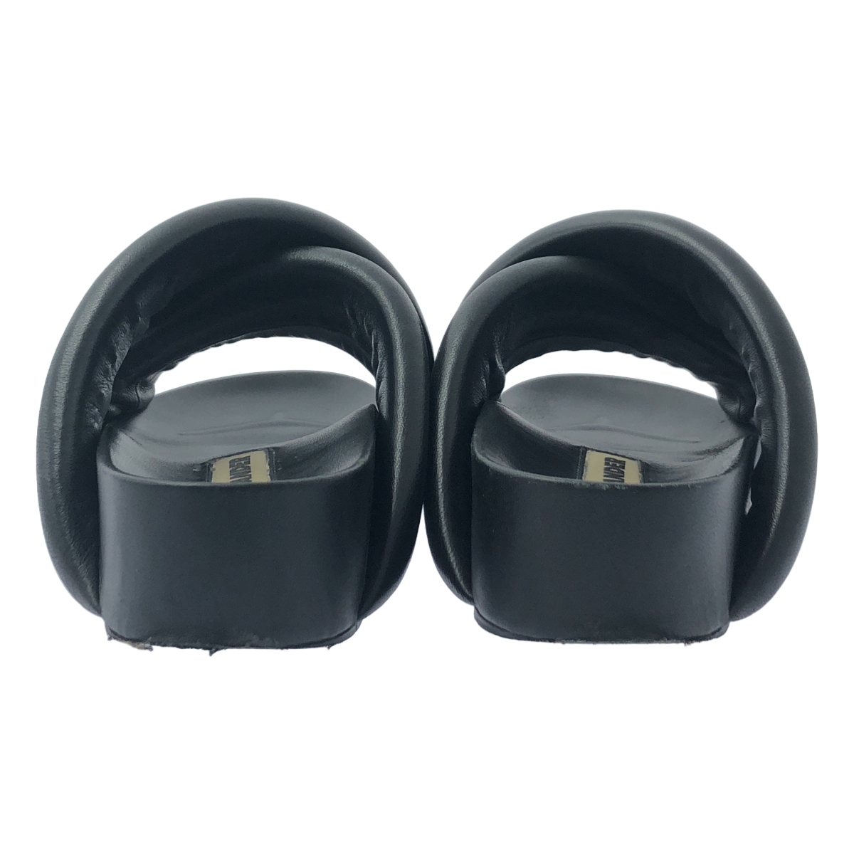 JIL SANDER / ジルサンダー レザー クロスストラップ サンダル