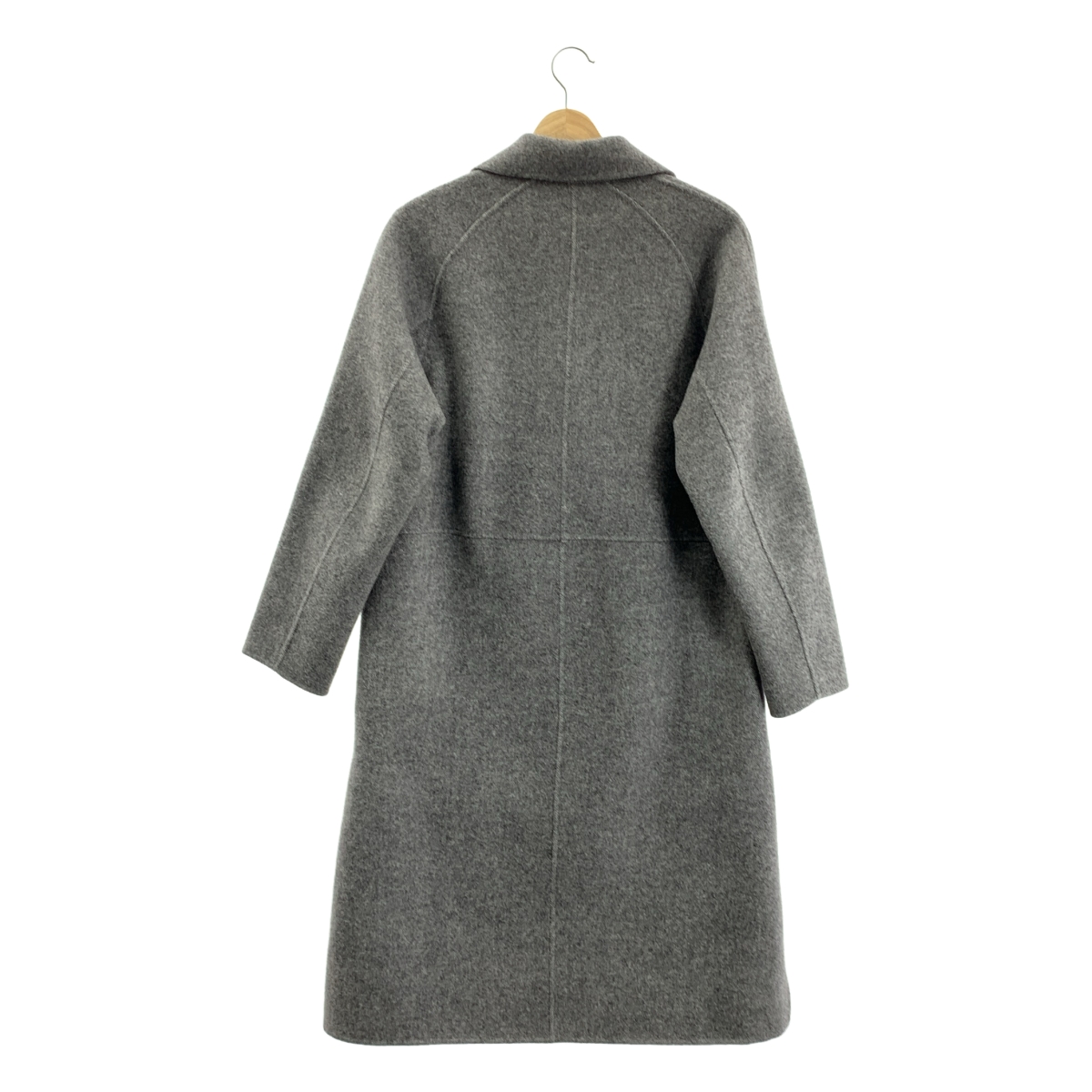 BEIGE， / ベイジ ウール カシミヤ ダブルボタン チェスターコート