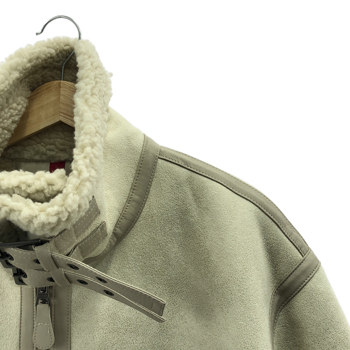 ALPHA INDUSTRIES / アルファインダストリーズ B-3 フェイクムートン ジャケット