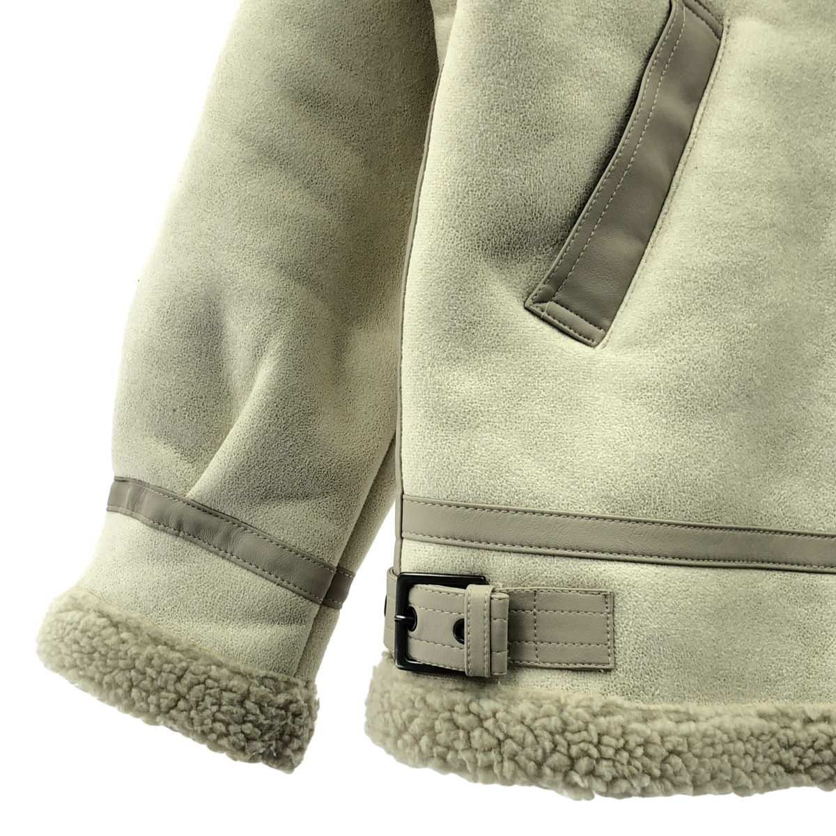 ALPHA INDUSTRIES / アルファインダストリーズ B-3 フェイクムートン ジャケット