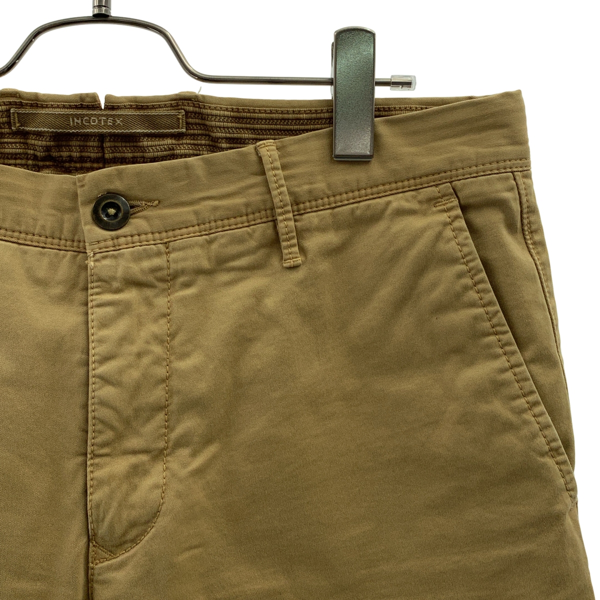 INCOTEX / インコテックス コットン テーパードパンツ スラックス