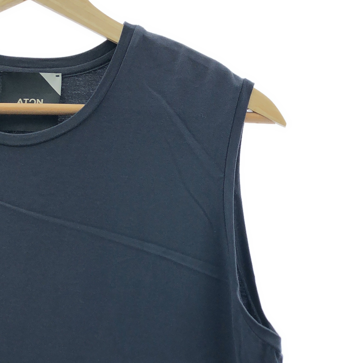 ATON / エイトン SUVIN 60/2 TANK TOP DRESS スビンコットン タンクトップ ドレス ワンピース