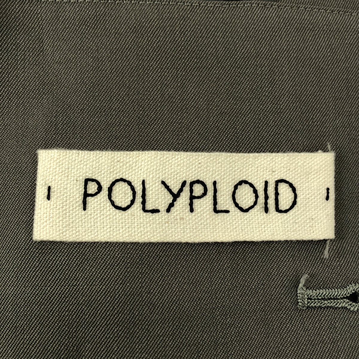 POLYPLOID / ポリプロイド ウール テーラードジャケット