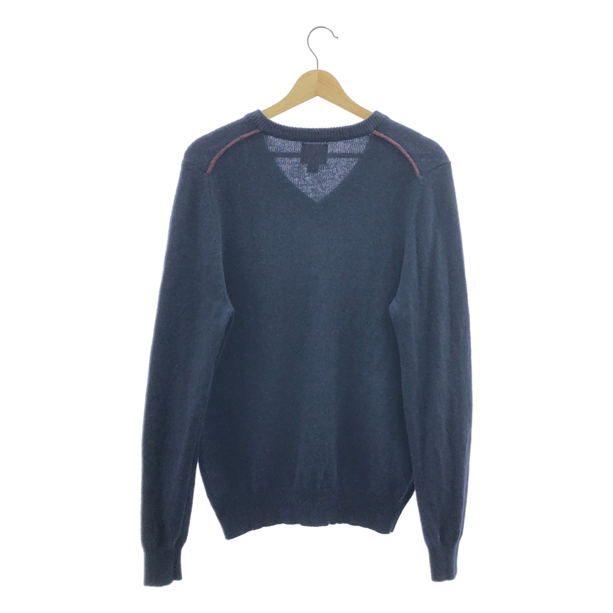 その他 PURE LAMBSWOOL / ワンポイントロゴ ニット セーター