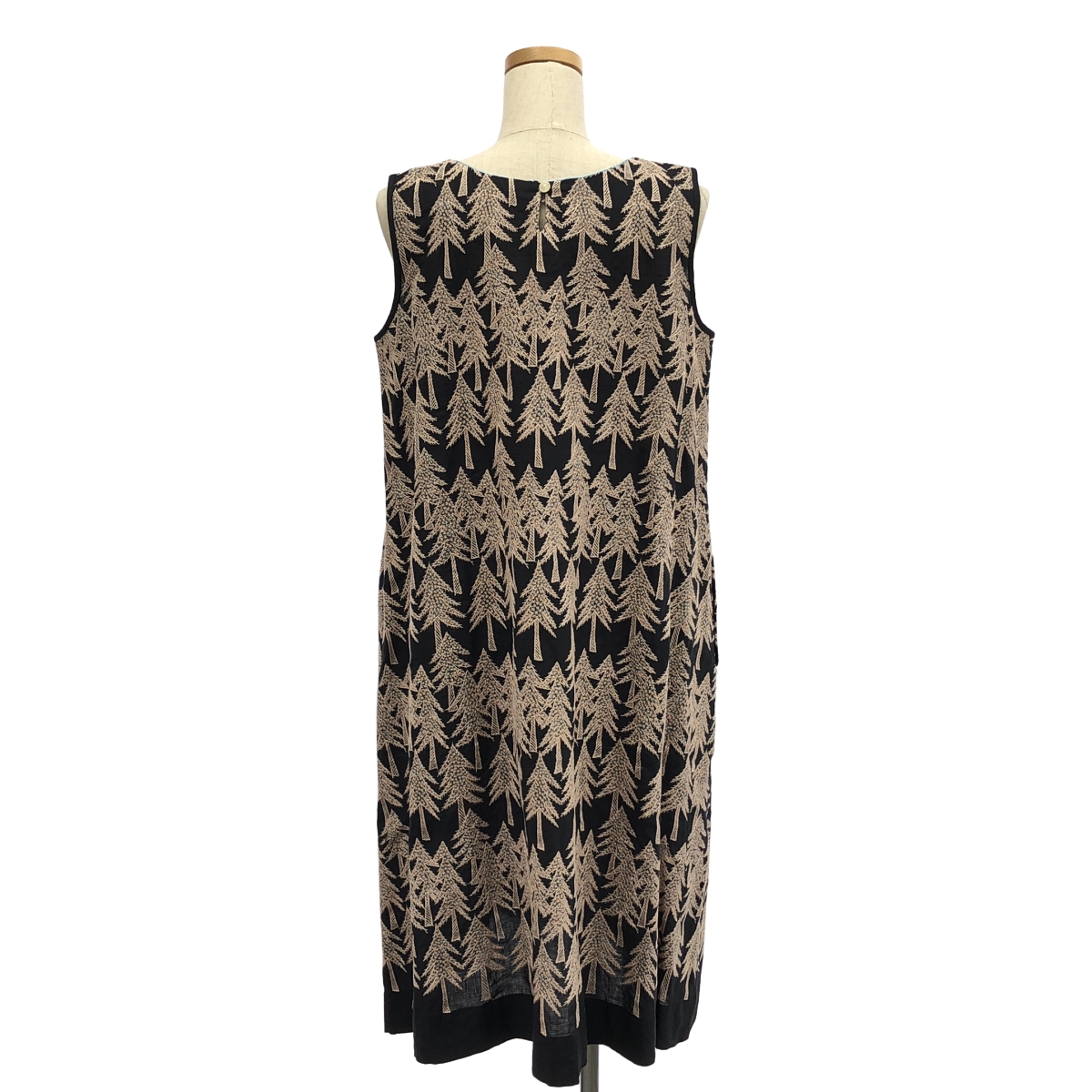 mina perhonen / ミナペルホネン land theater / ランドシアター エンブロイダリー ポケット付き ワンピース