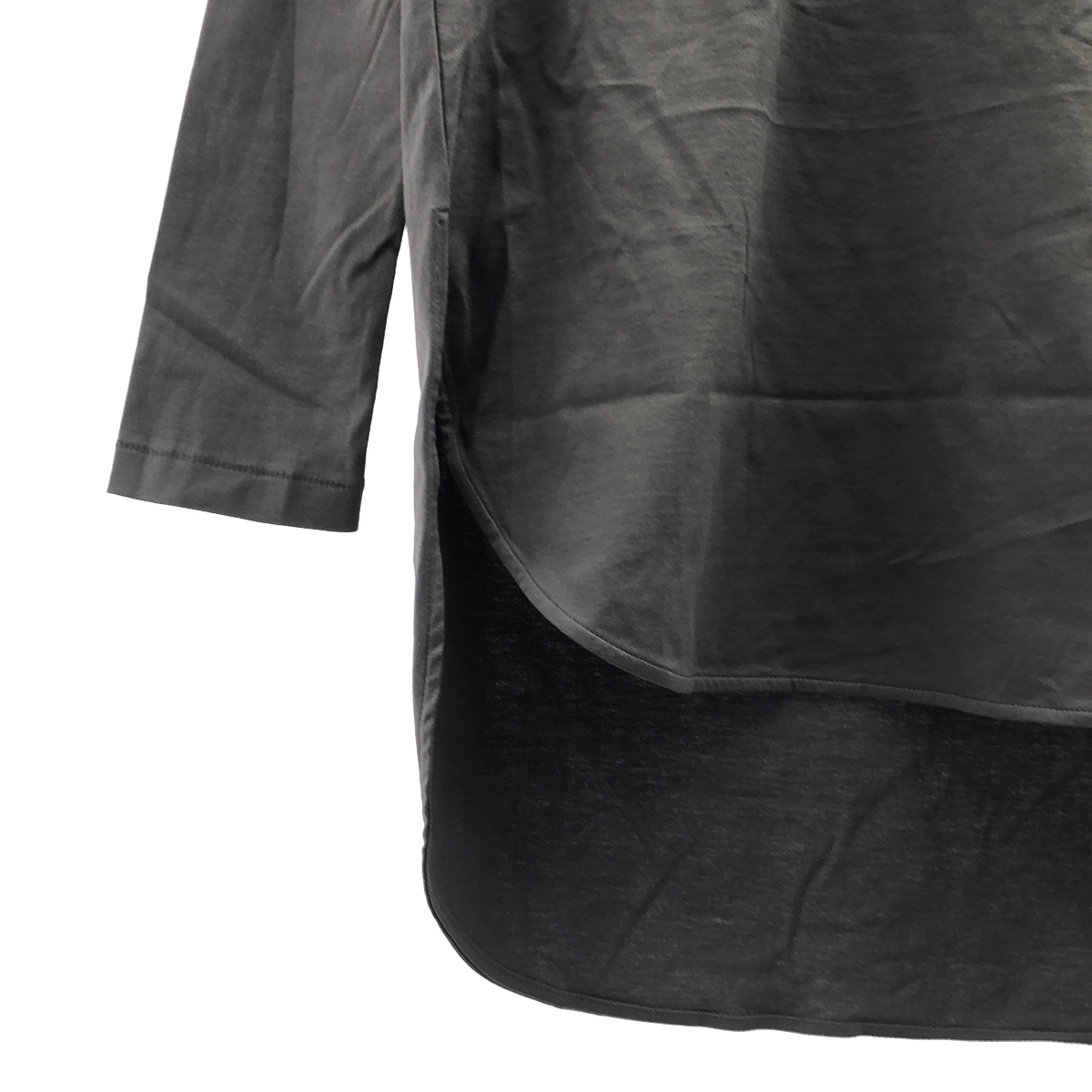 ATON / エイトン クルーネック ロング カットソー