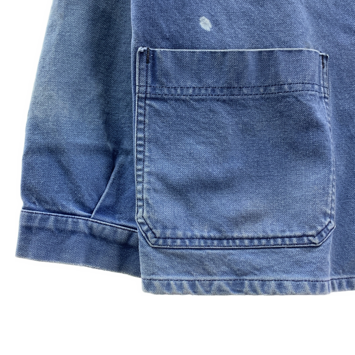 EURO VINTAGE / ユーロヴィンテージ 推定60s～ ヴィンテージ / LE MONT SAINT MARTIN ル・モンサンマルタン / フレンチワーク ツイル ジャケット