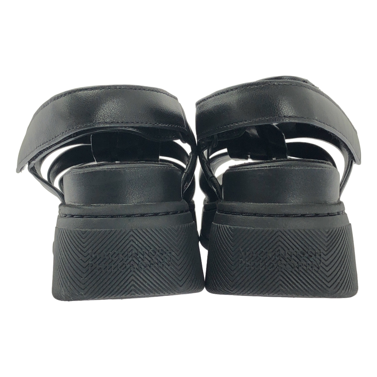 MACKINTOSH PHILOSOPHY / マッキントッシュフィロソフィー ロゴ ストラップ プラットフォーム サンダル