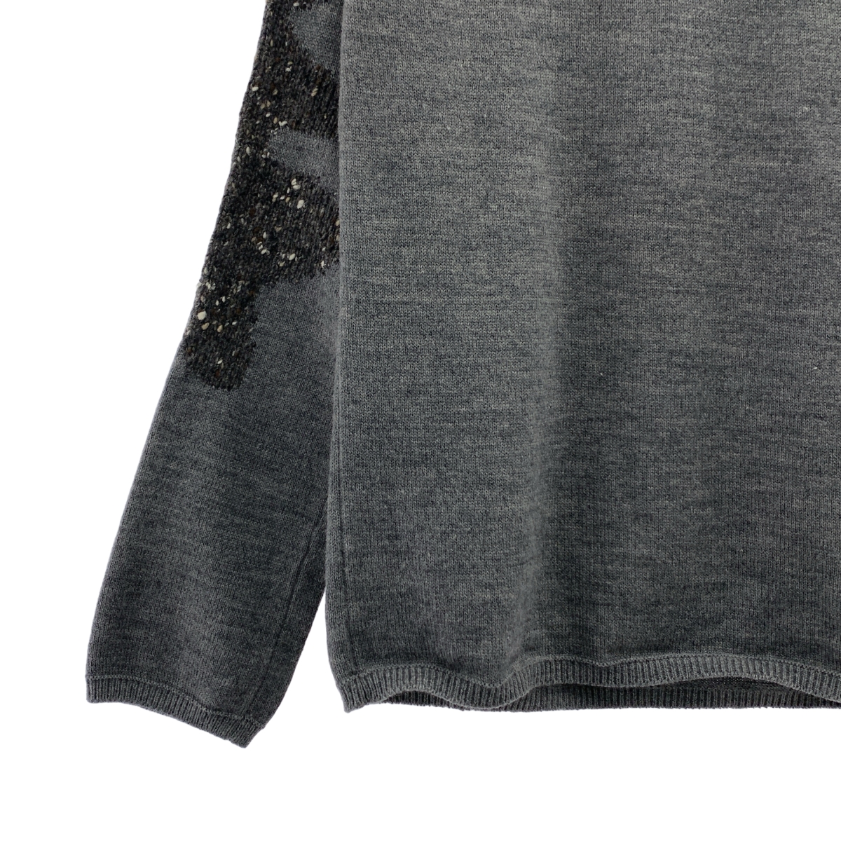 COMME des GARCONS SHIRT / コムデギャルソンシャツ スリーブデザイン クルーネックニット